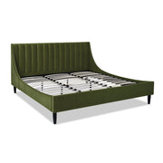 Aspen - Vertical Tufted Modern Headboard Platform Bed Set - R&R Furniture Gallery (Fountain Valley, CA)
