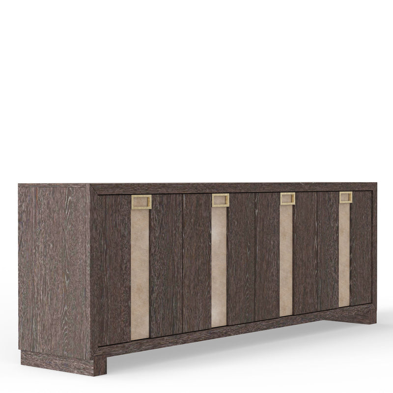 Ascent - 90" Console - Dark Chocolate - R&R Furniture Gallery (Fountain Valley, CA)