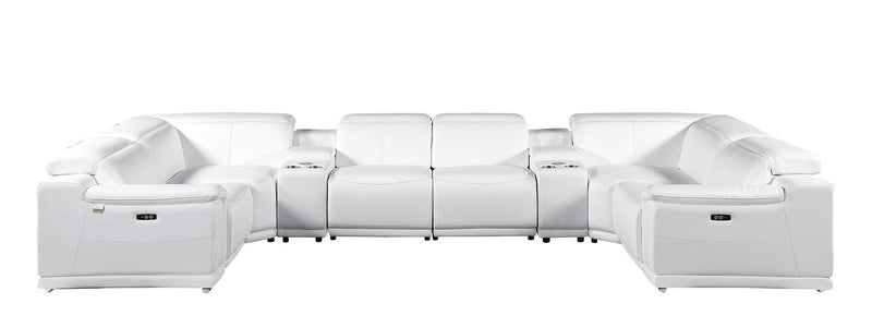 9762 - 8-Piece U-Shaped Sectional Sofa With 2 Power Recliners