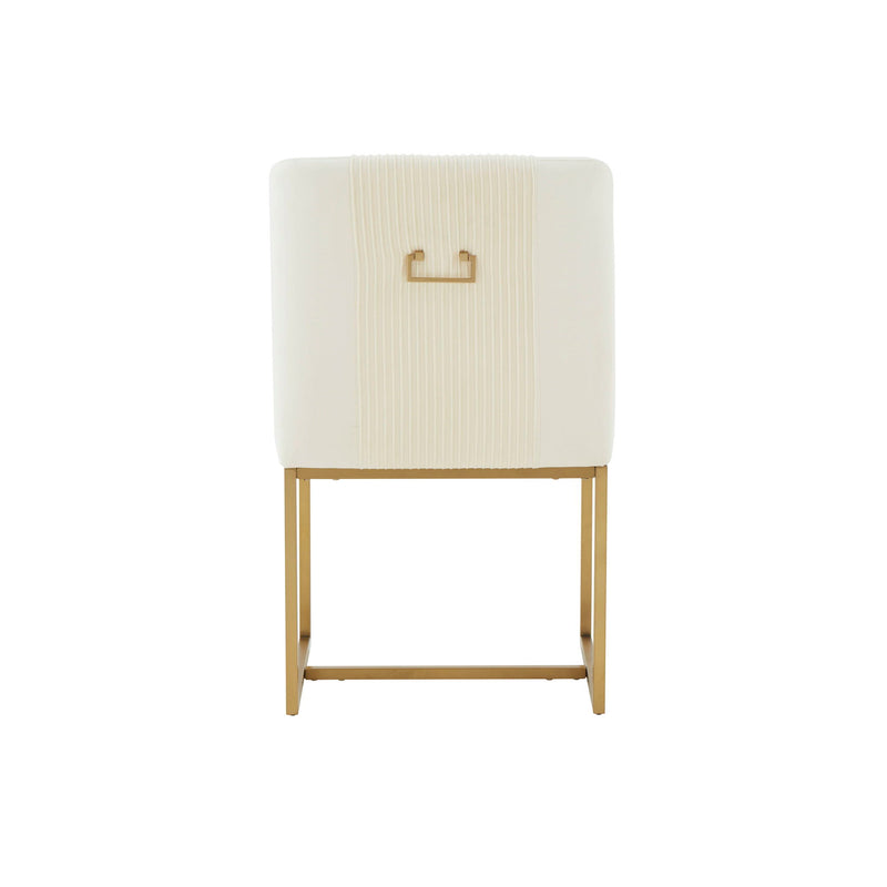 Lisa - Velvet Dining Chair - R&R Furniture Gallery (Fountain Valley, CA)