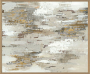 Glow - 48" x 72" River Painting By Buddy Whitlock - Gold - R&R Furniture Gallery (Fountain Valley, CA)