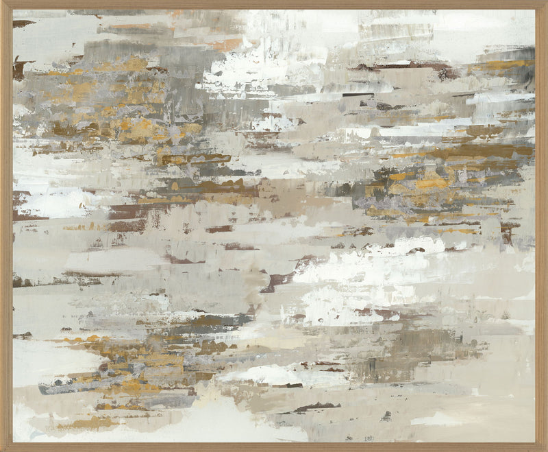 Glow - 48" x 72" River Painting By Buddy Whitlock - Gold - R&R Furniture Gallery (Fountain Valley, CA)