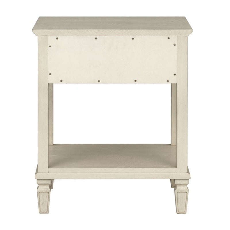 Victoria - Bedside Table With Drawer And Shelf - R&R Furniture Gallery (Fountain Valley, CA)