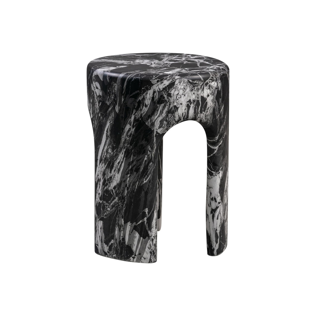 Marisol - Concrete Side Table - R&R Furniture Gallery (Fountain Valley, CA)