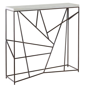 Pick Up Sticks - Console Table - Bronze / White