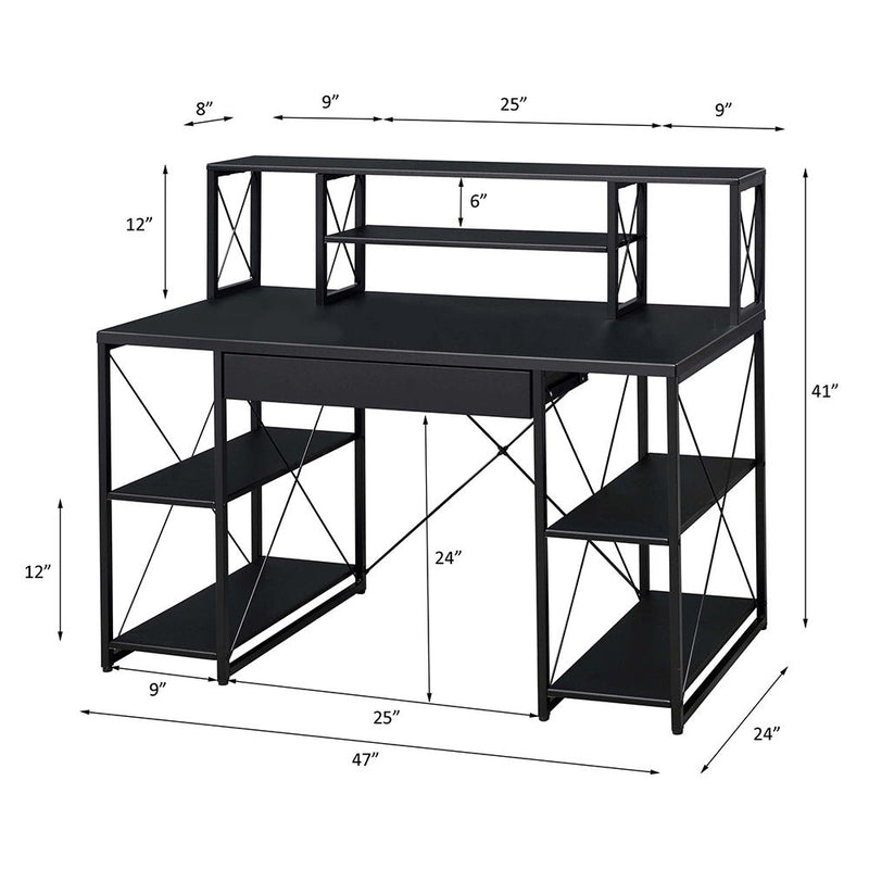 Amiel - Music Recording Studio Desk - R&R Furniture Gallery (Fountain Valley, CA)
