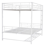 Metal Bunk Bed With Shelf And Guardrails - R&R Furniture Gallery (Fountain Valley, CA)