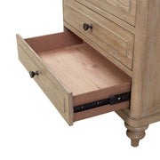 3 Drawer Nightstand - Sand - R&R Furniture Gallery (Fountain Valley, CA)