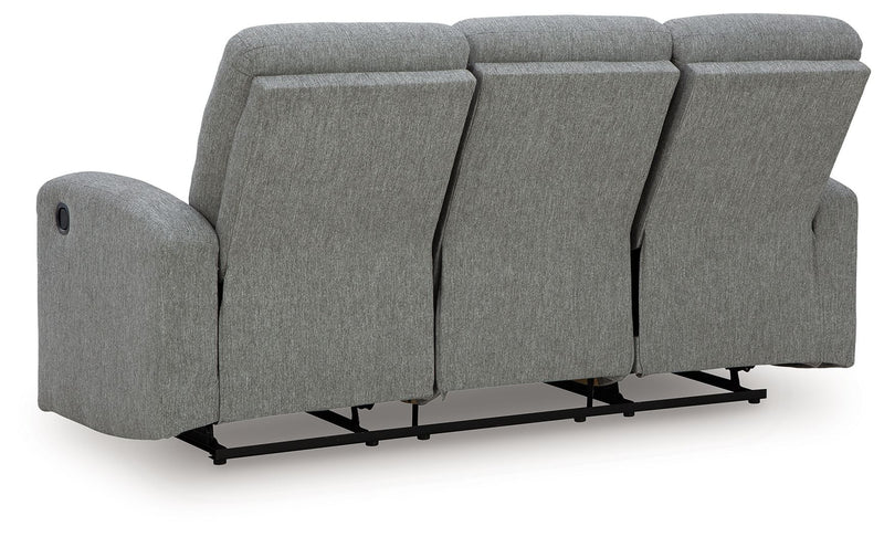 Gauntlet - Reclining Sofa - Sterling - R&R Furniture Gallery (Fountain Valley, CA)