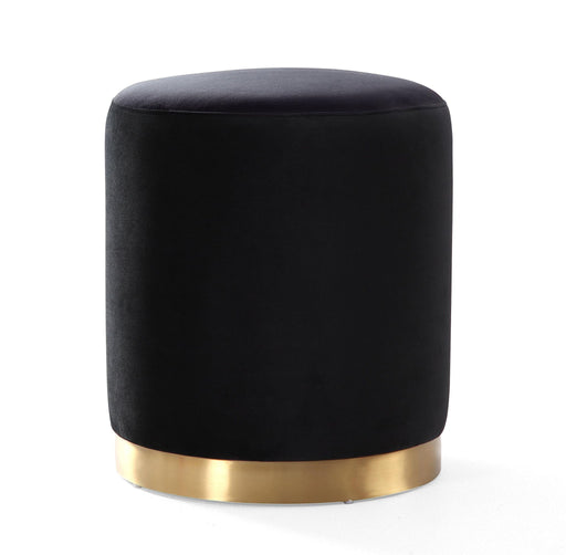 Opal - Velvet Ottoman - R&R Furniture Gallery (Fountain Valley, CA)