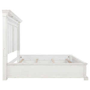 LED Light Panel Bed With Traditional Design