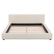 Stylish Upholstered Bed With Birch Wood Frame - R&R Furniture Gallery (Fountain Valley, CA)