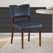 Bryson - Dining Chair (Set of 2) - Dark Navy - R&R Furniture Gallery (Fountain Valley, CA)