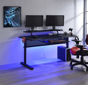 Vildre - Gaming Table w/USB Port - R&R Furniture Gallery (Fountain Valley, CA)