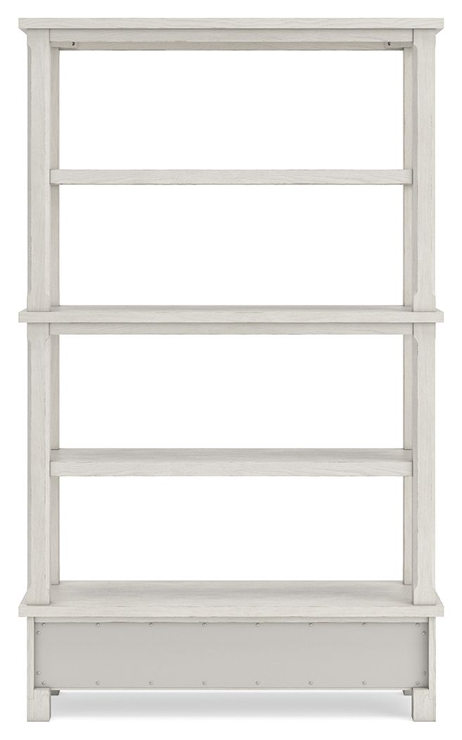 Robbinsdale - Bookcase - Antique White - R&R Furniture Gallery (Fountain Valley, CA)