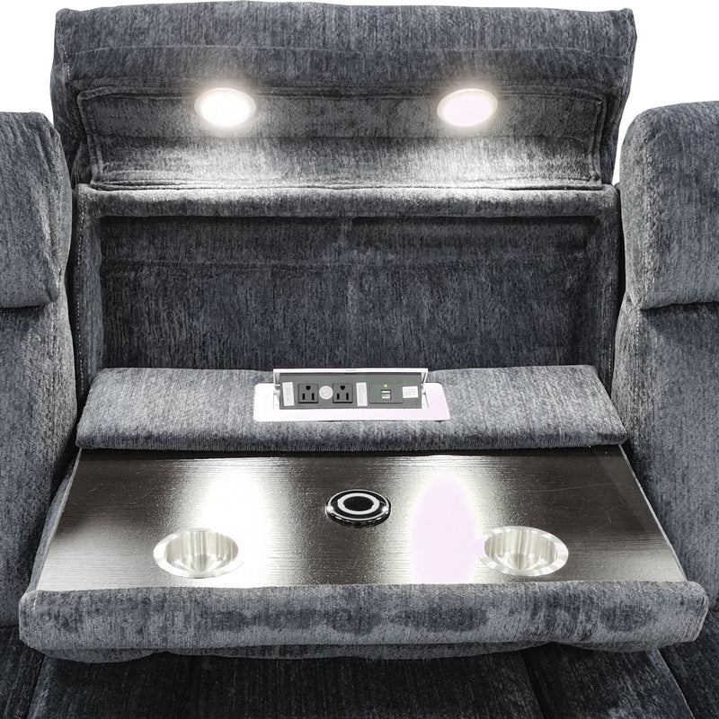 Dalton - Power Reclining Sofa Set - R&R Furniture Gallery (Fountain Valley, CA)