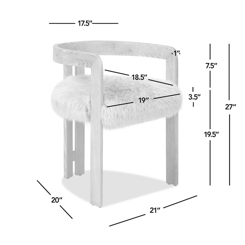 Millwick - Low Back Dining Chair - Natural Blonde - R&R Furniture Gallery (Fountain Valley, CA)