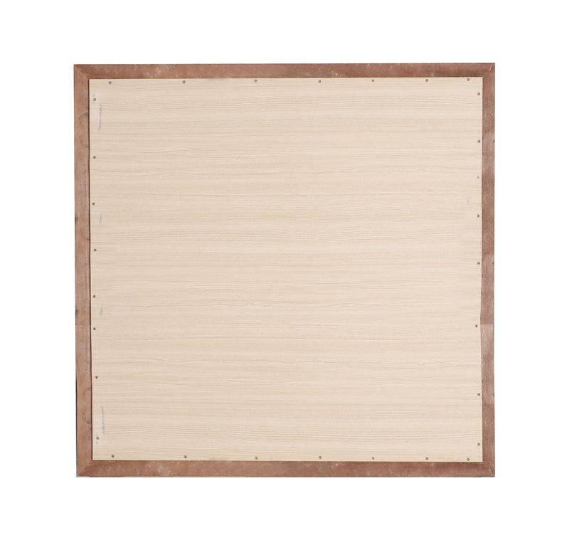 Traditional wall mirror from Glory Furniture with a sleek frame, suitable for any space, reflecting a modern and elegant style.