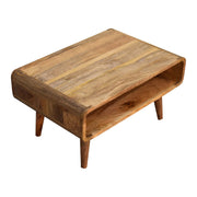 Solid Wood Open Media Unit - R&R Furniture Gallery (Fountain Valley, CA)