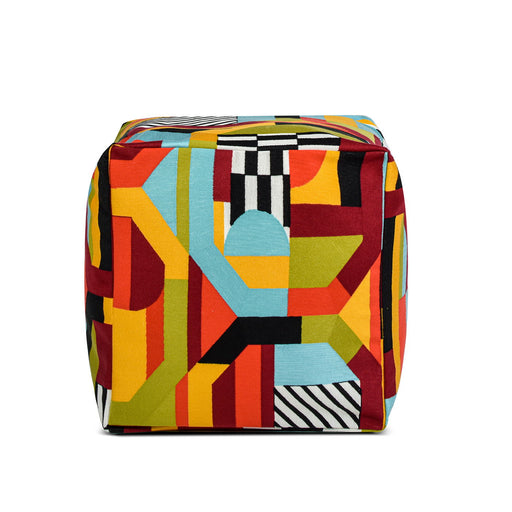 Pouf Luxury Oversized Bean Bag Cube Ottoman - R&R Furniture Gallery (Fountain Valley, CA)