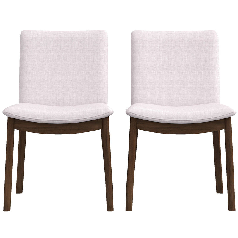 Laura - Mid-Century Modern Solid Wood Dining Chair (Set of 2) - R&R Furniture Gallery (Fountain Valley, CA)