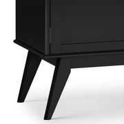 Draper - Handcrafted Mid Century Low TV Media Stand - R&R Furniture Gallery (Fountain Valley, CA)