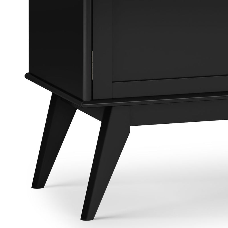 Draper - Handcrafted Mid Century Low TV Media Stand - R&R Furniture Gallery (Fountain Valley, CA)