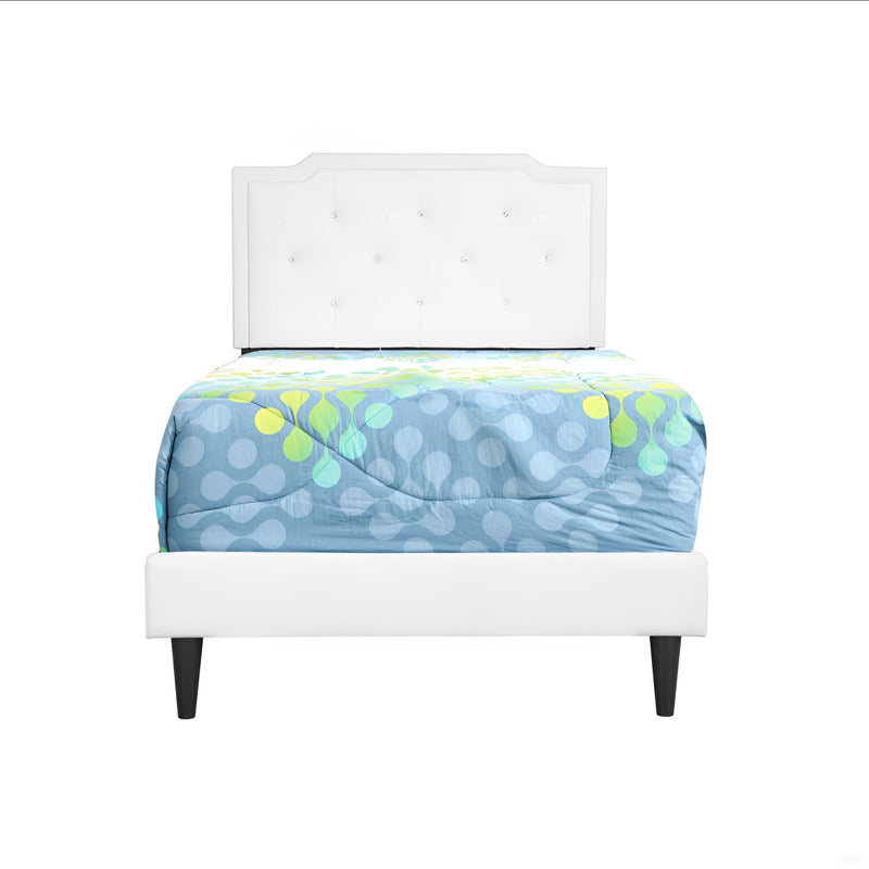 Button Tufted Bed Charming For Cozy Spaces - R&R Furniture Gallery (Fountain Valley, CA)