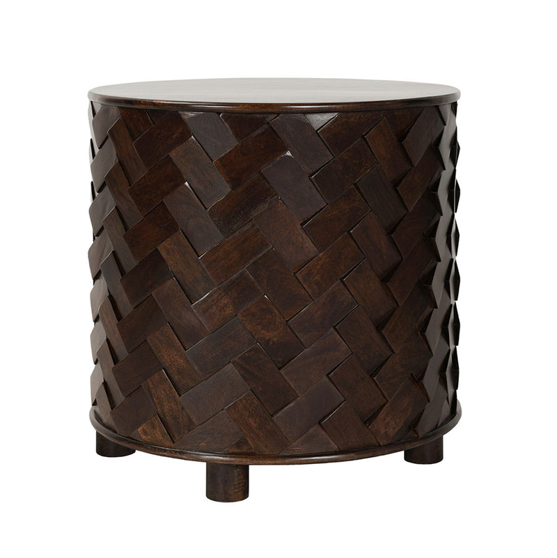 Shira - Mango Wood 24" Round Table - R&R Furniture Gallery (Fountain Valley, CA)