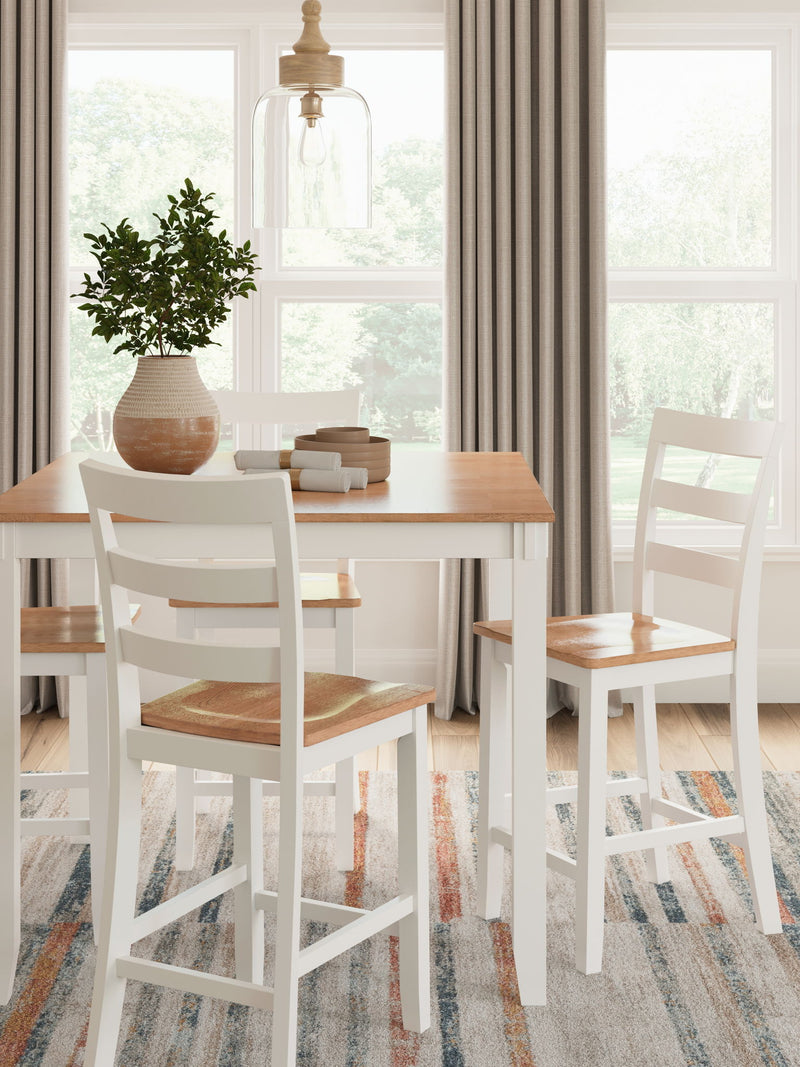 Gesthaven - Dining Room Counter Table Set - R&R Furniture Gallery (Fountain Valley, CA)