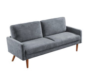 Sofa, European Style With Sleek Design, Modern & Vintage Flair, Upholstered 3 Seater Couch - R&R Furniture Gallery (Fountain Valley, CA)
