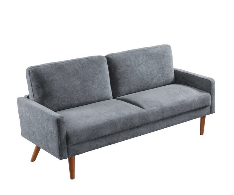 Sofa, European Style With Sleek Design, Modern & Vintage Flair, Upholstered 3 Seater Couch - R&R Furniture Gallery (Fountain Valley, CA)
