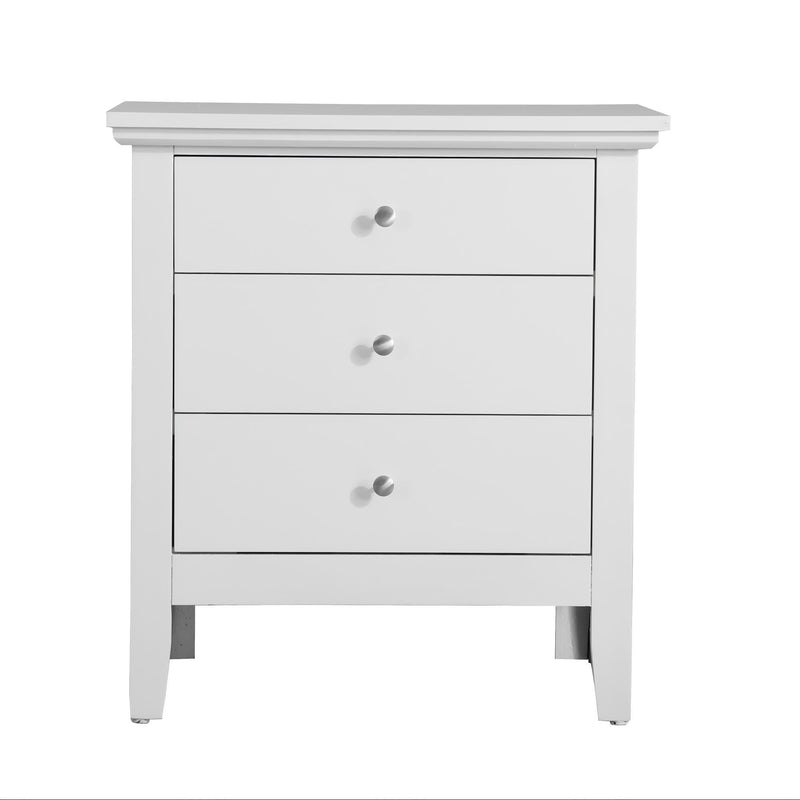 3 Drawer Nightstand & Dove Tailed Drawers - R&R Furniture Gallery (Fountain Valley, CA)