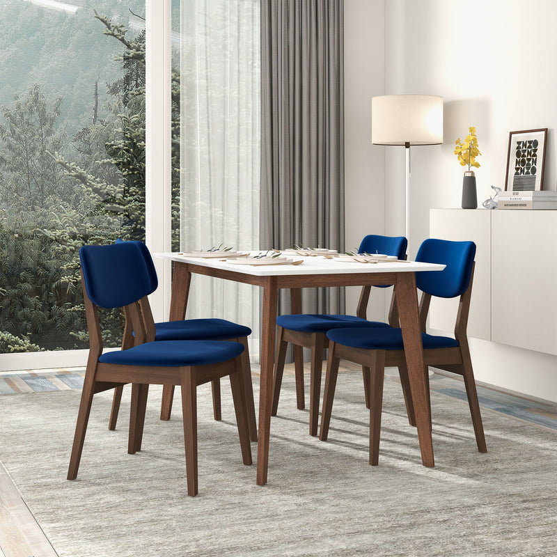 Carlos - Solid Back Side Chair (Set of 2) - R&R Furniture Gallery (Fountain Valley, CA)