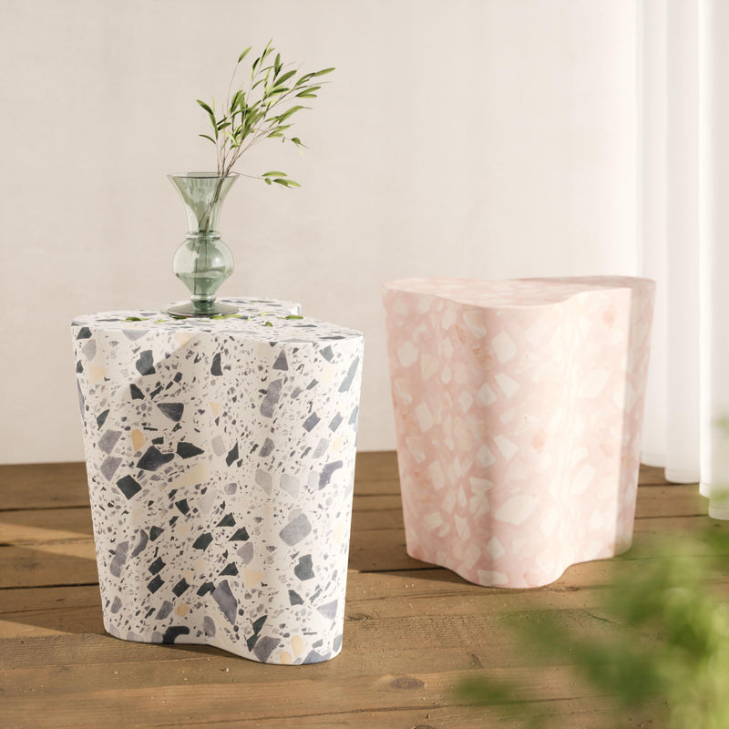 Slab - Indoor / Outdoor Side Table - R&R Furniture Gallery (Fountain Valley, CA)