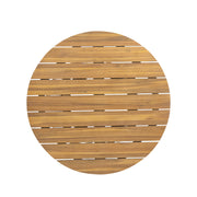 Outdoor Round Top Dining Table, Round Bistro Table - Teak - R&R Furniture Gallery (Fountain Valley, CA)