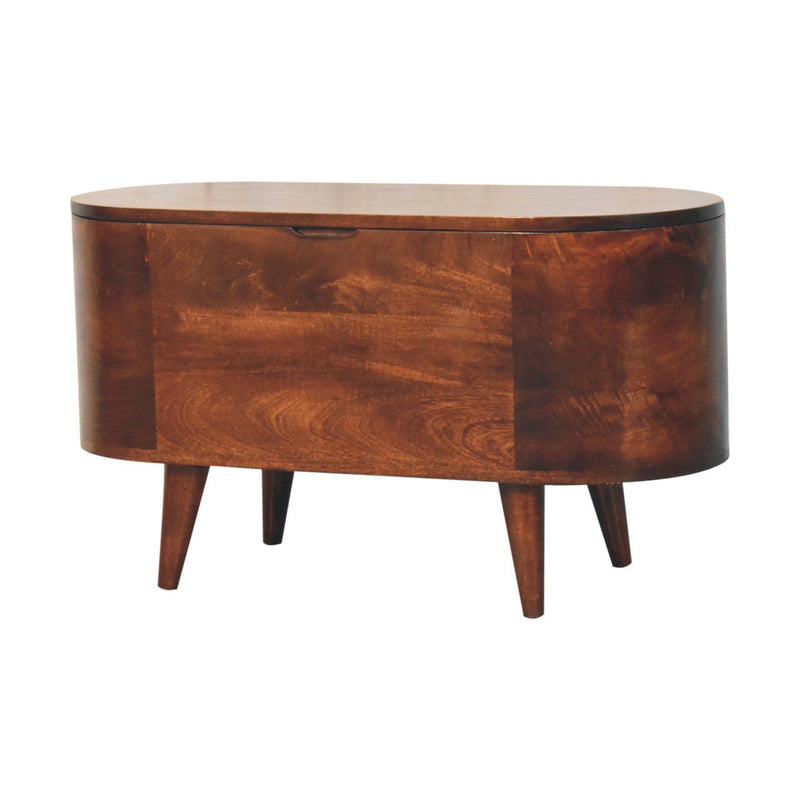 Rounded Lid Up Blanket Box - R&R Furniture Gallery (Fountain Valley, CA)