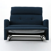 Alma - Contemporary Upholstered Loveseat Recliner - R&R Furniture Gallery (Fountain Valley, CA)