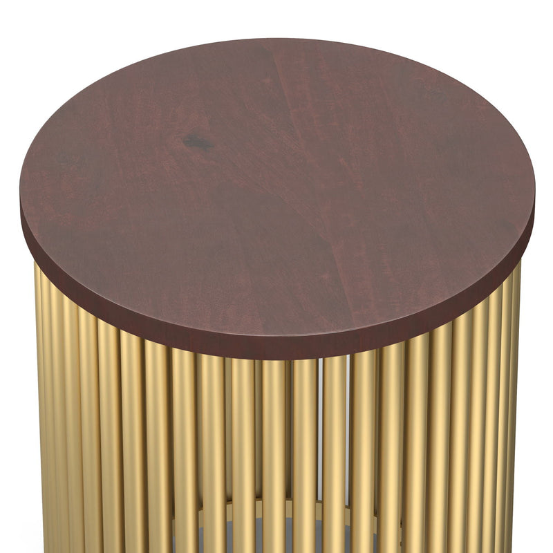 Demy - Handcrafted Metal Accent Table - R&R Furniture Gallery (Fountain Valley, CA)
