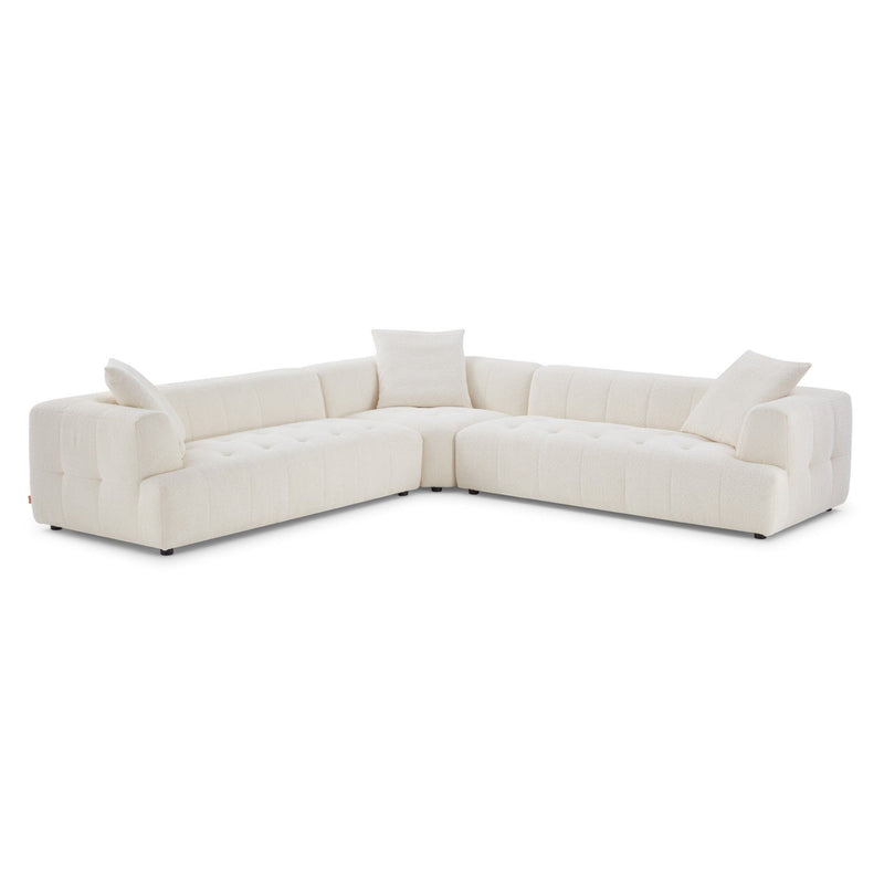 Kaynes - Elegant Upholstery Corner Sofa - R&R Furniture Gallery (Fountain Valley, CA)