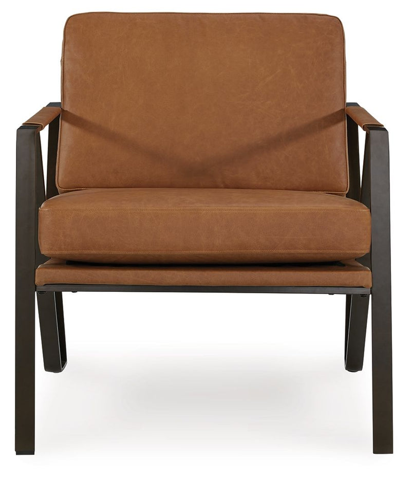 Garronmont - Accent Chair - Caramel - R&R Furniture Gallery (Fountain Valley, CA)