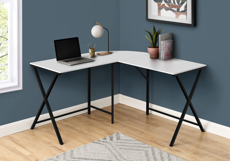 Computer Desk, Home Office, Corner, L Shape, Laptop, Contemporary / Modern - R&R Furniture Gallery (Fountain Valley, CA)