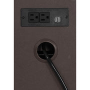 2 Drawer Nightstand - Taupe - R&R Furniture Gallery (Fountain Valley, CA)