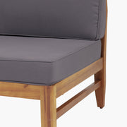 Aston - 4 Piece Sofa Set - Dark Gray - R&R Furniture Gallery (Fountain Valley, CA)