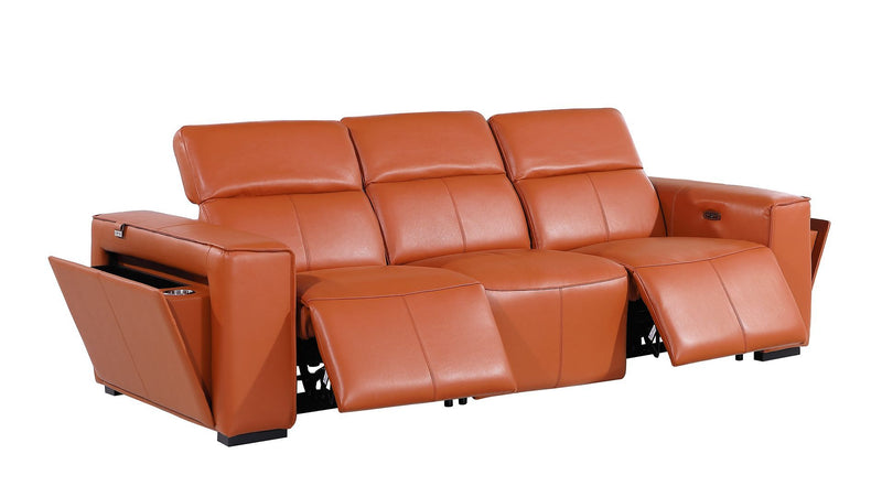 1224 - 6-Piece Modular Power Reclining Sofa, Loveseat & Chair Set In With 5 Power Recliners & Power Headrests