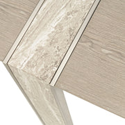 Lotus Bay - Narrow Rectangular Dining Table - Sand - R&R Furniture Gallery (Fountain Valley, CA)
