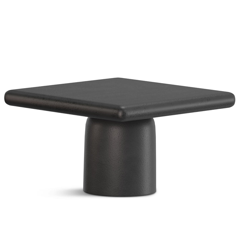 Zachary - 2 Piece Set Cast Aluminum Coffee Table - Black - R&R Furniture Gallery (Fountain Valley, CA)