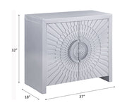 Cicero - Console Cabinet - Platinum - R&R Furniture Gallery (Fountain Valley, CA)
