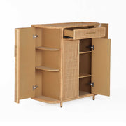 Tarot - Rattan Bar Cabinet - Natural - R&R Furniture Gallery (Fountain Valley, CA)