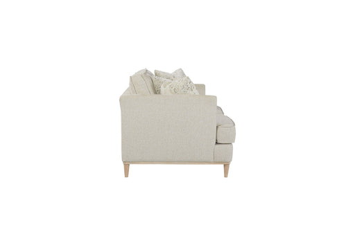 Loveseat With 2 Reversable Cushions And 2 Pillows - Off White - R&R Furniture Gallery (Fountain Valley, CA)